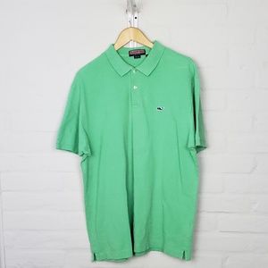 Vineyard Vines Green Polo Size: L